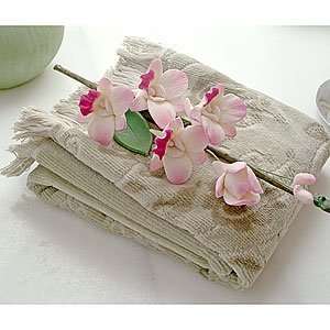  White and Pink Dendrobium Orchid, Decorative Soap Health 