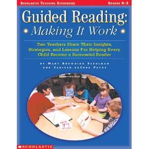   RESOURCES GR K 3 GUIDED READING MAKING IT WORK 