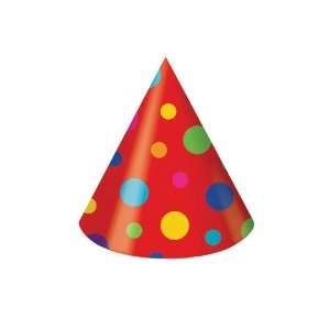  Birthday Stripes Adult sized Party Cone Hats: Health 