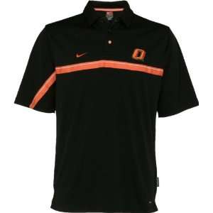  State Cowboys Black Nike Coin Toss Polo Shirt: Sports & Outdoors
