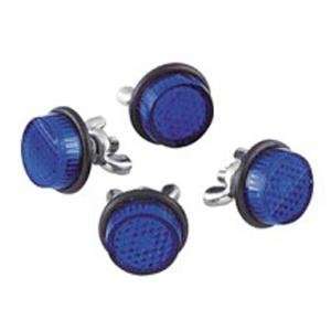  CHRIS PRODUCT MINI REFLECTORS BLUE (BLUE) Automotive