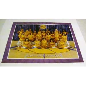 Los Angeles Lakers / Laker Girls   NBA   2009 10 Roster   Picture Card 