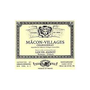  Louis Jadot Macon villages 2009 750ML Grocery & Gourmet 