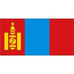  Mongolia Flag 3ft x 5ft Nylon   Outdoor 