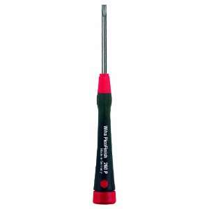  Wiha 26079 Slotted Screwdriver with PicoFinish Handle, 4.0 