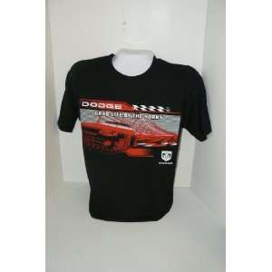  NASCAR Dodge Motorsports Double sided Screen Printed T 