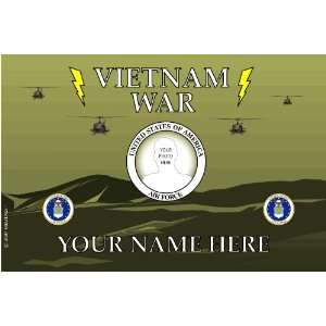  Air Force Vietnam War Large Vehicle Bumper Sticker 