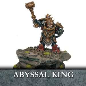  Kings of War Abyssal Dwarf King Toys & Games
