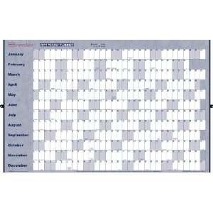  Brownline 2010 Yearly/30 Day Wall Calendar Laminated, 36 x 