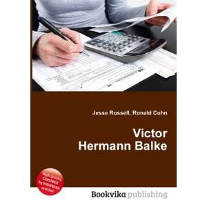  Victor Hermann Balke Ronald Cohn Jesse Russell Books