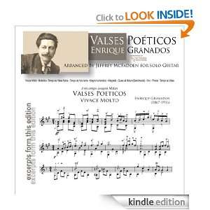 Valses Poéticos (For Solo Guitar): Enrique Granados, Jeffrey McFadden 