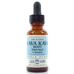  Kava Kava Root (low alcohol) [16 Fluid Ounces] Gaia Herbs 