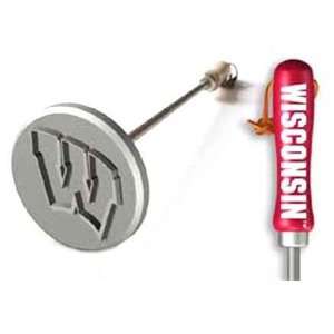   Brand Deluxe Wisconsin BBQ College Branding Iron Patio, Lawn & Garden