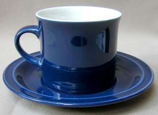 Royal Doulton Blue Chroma Cup and Saucer Set NEW  