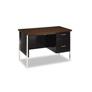  HON 34000 Series Right Pedestal Desk, 45 1/4w x 24d x 2 