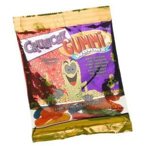 Albanese Crunchy Gummie Worms, 3.5 Ounce Bag:  Grocery 