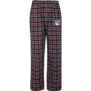  New York Rangers Youth Navy Legend Flannel Pants: Sports 