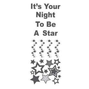  Its Your Night to Be A Rock Star Peel and Stick Phrases 
