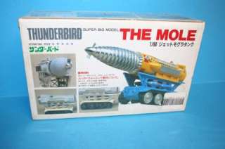 The Thunderbirds RARE MOLE imai Model kit diecast MIB  