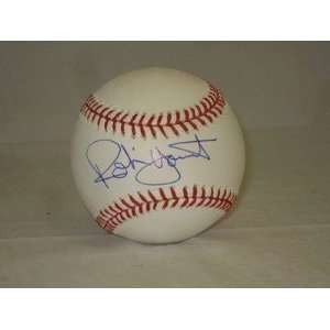  Signed Robin Yount Baseball   Autographed Baseballs 