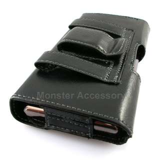 Black Leather Pouch BL2BK Holster Pouch For 4G Samsung Galaxy S2 X 