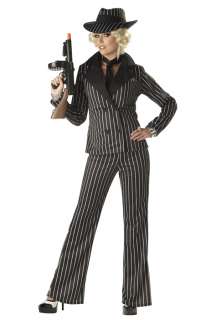 Gangster Lady Mafia Adult Halloween Costume  