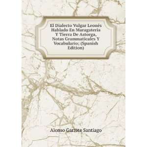   Vocabulario; (Spanish Edition): Alonso Garrote Santiago: Books