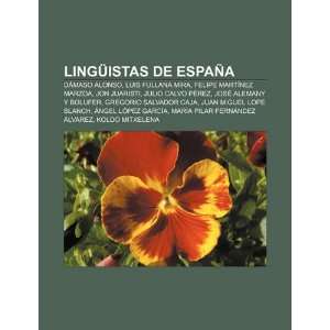  Lingüistas de España Dámaso Alonso, Luis Fullana Mira 