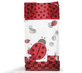 30 LADYBUG PARTY Treat Bags FAVORS GIRL BIRTHDAY BABY  
