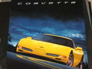2001 Corvette Brochure Mint Cond. C5 COUPE/CONVT/ZO6  