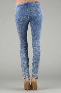 NEW Joes Jeans Acid Wash Zip Sexy Leggings  