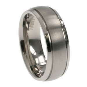 Titanium Ring comfort fit. Width 7mm , 10 Jewelry