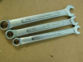 Metric Craftsman Hand Wrench Tool Set 24mm 18 22 Made in USA  