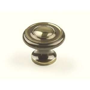  PA Plymouth Polished Antique Knobs Cabinet Hardware: Home Improvement