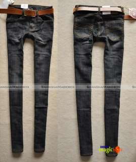   Vintage Slim Fit Skinny Denim Pencil Jeans Pants Trousers New #099