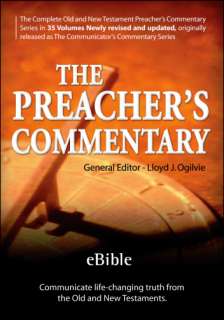 The Preachers Commentary CD ROM eBible Libronix Logos  
