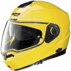  Nolan N104 Cab Yellow Full Face Helmet (XS): Automotive