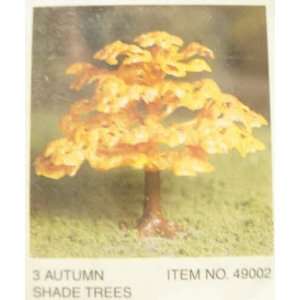  Bachmann 49002 Plasticville Autumn Shade Trees Toys 