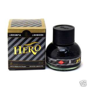 HERO Black Bottle Fountain Pen Ink 60ml  