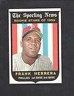 1959 Topps Baseball #129 FRANK HERRERA ROOKIE..EX M​T