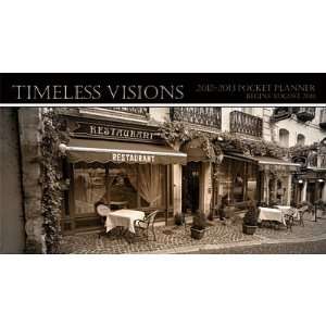  (4x7) Timeless Visions 2012 13 Pocket Planner Calendar 