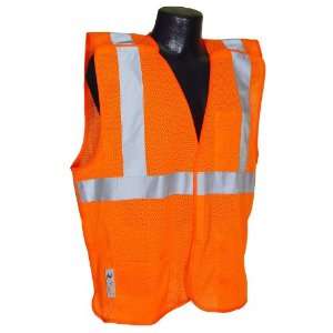  Safety Vest Orange Mesh 4XL