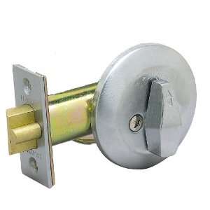   GL583 Standard Duty Bright Brass One Sided Deadbolt: Home Improvement