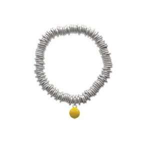  Mini Enamel Tennis Ball Charm Links Bracelet [Jewelry 