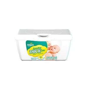  PAMPERS BABY WIPES TUB SEN/THK Size: 60: Health & Personal 