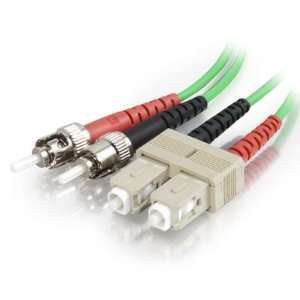 Cables To Go 37592 SC/ST Plenum Rated Duplex 50/125 Multimode Fiber 