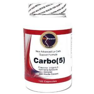 CARBO(5) Carbohydrates Blocker and Appetite Suppressants with Phaeolus 