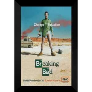  Breaking Bad 27x40 FRAMED TV Poster   Style A   2008