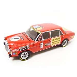  1972 MERCEDES 300 SEL 6.8 #1 RED 118 MINICHAMPS MODEL 