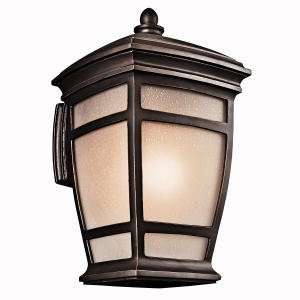  Outdoor Bracket 1Lt Incandesce OUTDOOR Rubbed Bronze